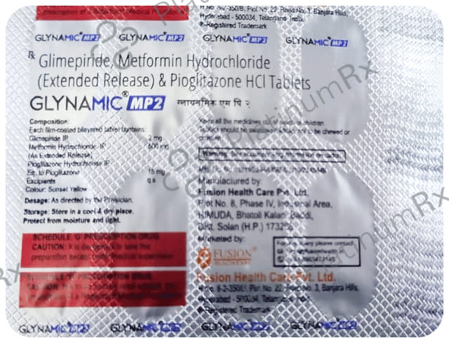 Glynamic MP 2mg Tablet 10s