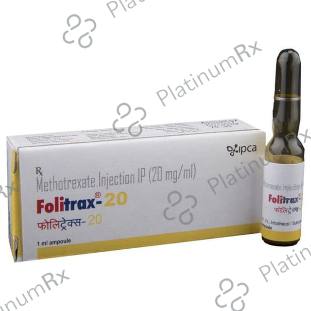 Folitrax 20mg Injection 1ml