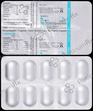 Gabanox BM Soft Gelatin Capsule 10s