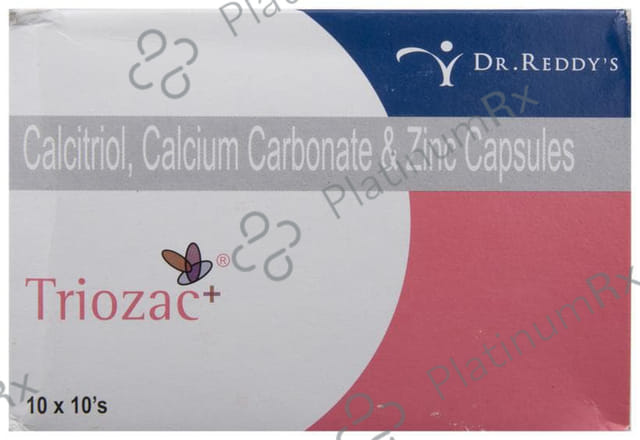 Triozac Plus 500mg/7.5mg/0.25mcg Capsule 10s