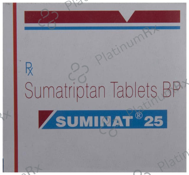 Suminat 25mg Tablet 1s