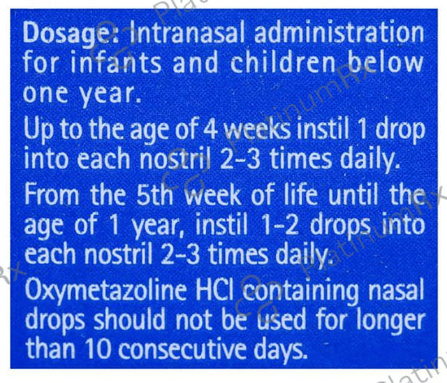 Nasivion Mini Baby 0.01% Nasal Drops 10ml