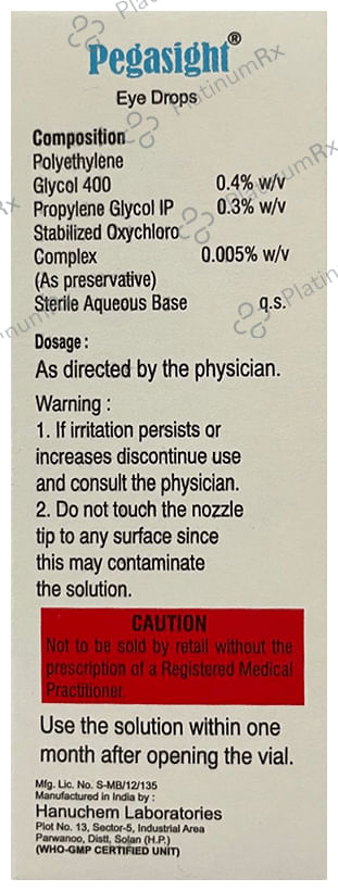 Pegasight Eye Drop