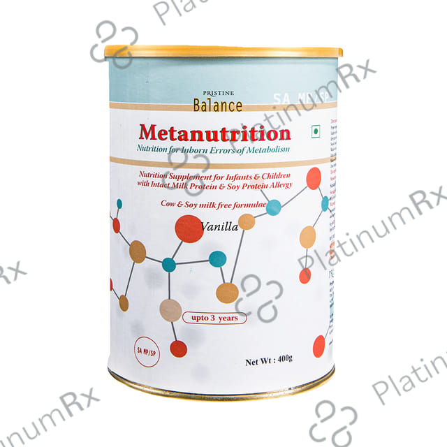 Pristine Balance Metanutrition SA MP/SP (Upto 3 Years) Powder Vanilla