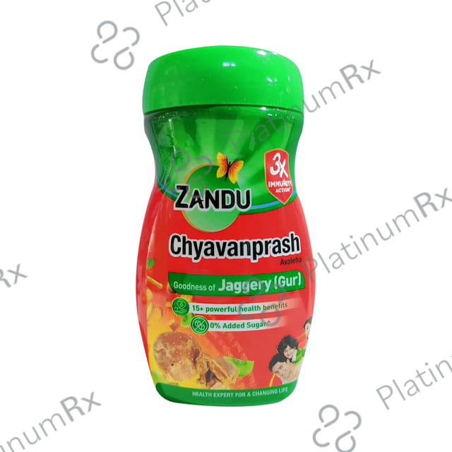 Zandu Chyavanprash Avaleha - For Immunity, Strength & Stamina Jaggery 450 gm