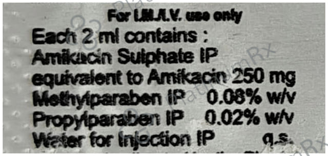 Amikamac 250mg Injection 2ml
