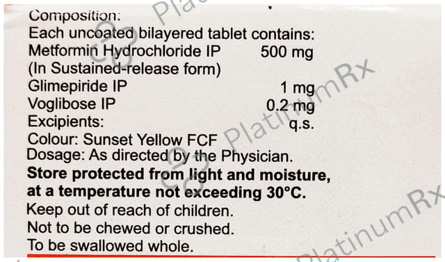 Trimegavog 1/500/0.2mg Tablet SR 15s