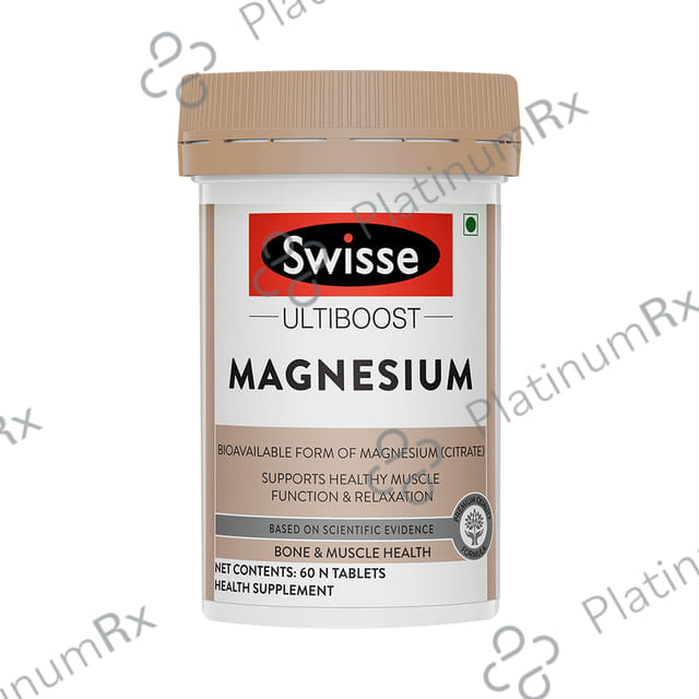 Swisse Ultiboost Magnesium Tablet for Healthy Muscles & Bones