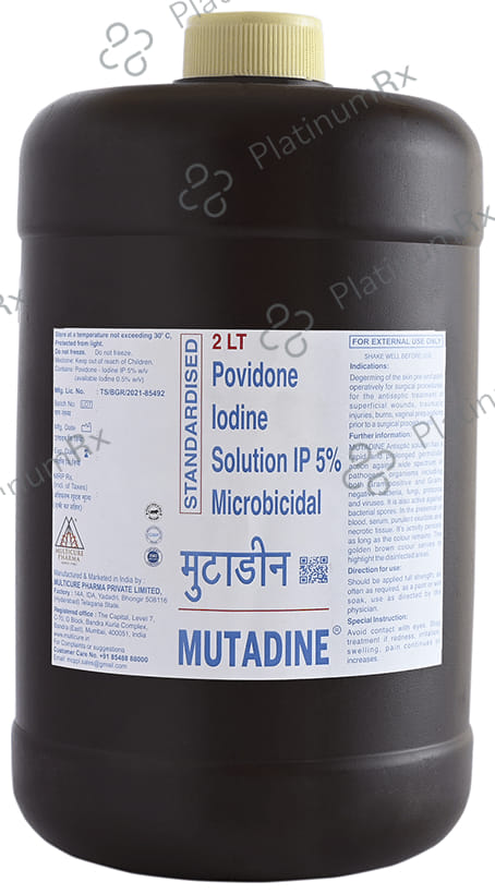 Mutadine 5% Solution 2 Solution