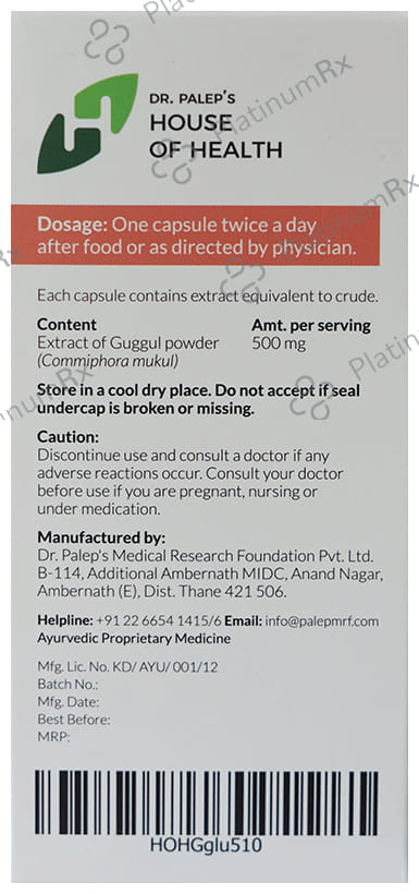 Dr. Palep's Guggul Capsule