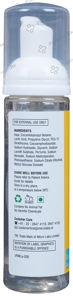 Cutiwash 5% Soft Foaming Face Wash 60ml