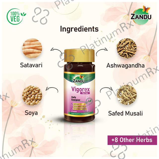 Zandu Vigorex for Her Capsule