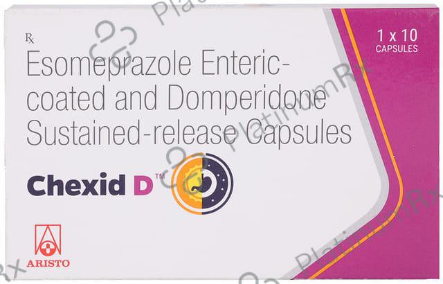 Chexid D 30/40mg Capsule 10s