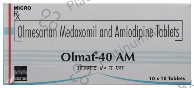 Olmat 40 AM 5/40mg Tablet 10s