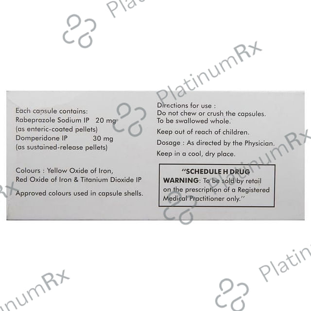 Rabiros D 30/30mg Capsule SR 10s