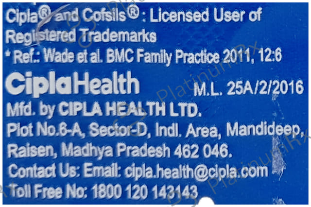 Cofsils 1.2/0.6mg Lozenges Lemon Ginger 10s