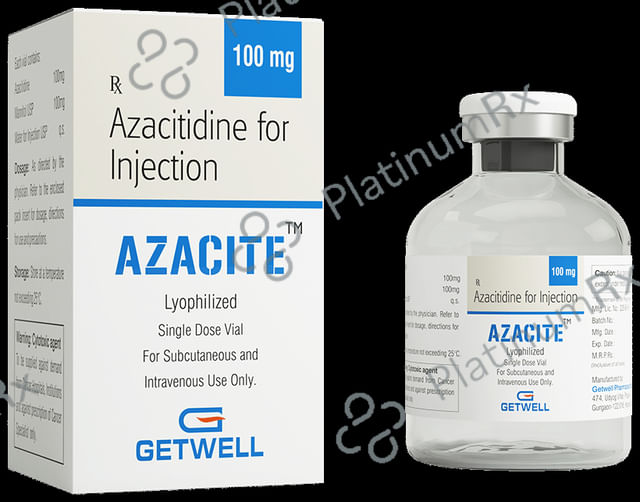 Azacite 100mg Injection 1s