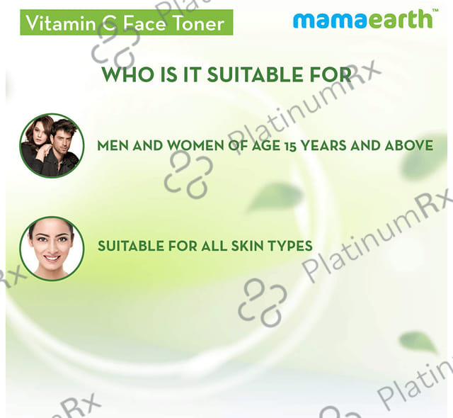 Mamaearth Vitamin C Face Toner - Alcohol-Free - For All Skin Types