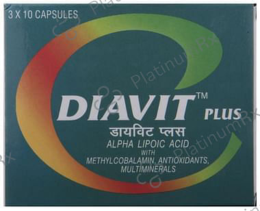 Diavit Plus Capsule 10s