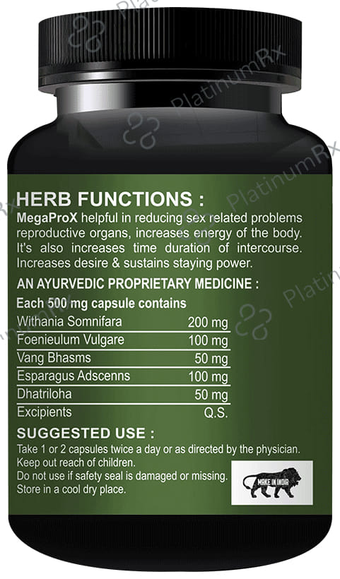 Sabates Mega Prox for Male Capsule