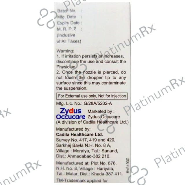 Amnac Opthalmic Suspension 5ml