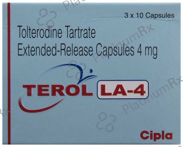 Terol LA 4mg Capsule ER 10s