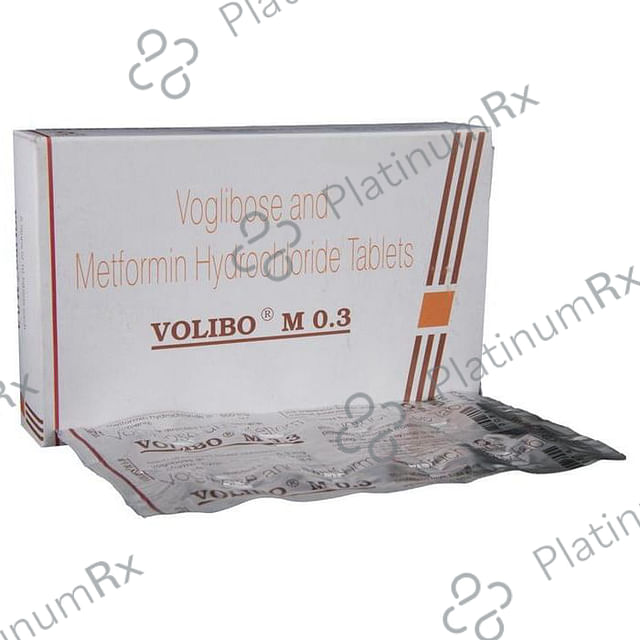 Volibo M 0.3/500mg Tablet 10s