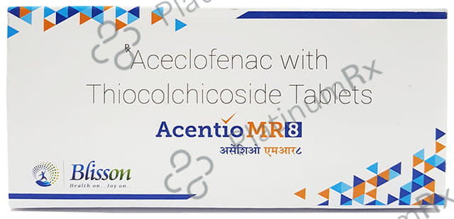 Acentio MR 8/100mg Tablet 10s