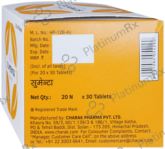 Charak Sumenta Tablet 30s