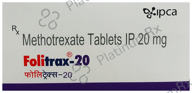 Folitrax 20mg Tablet 5s