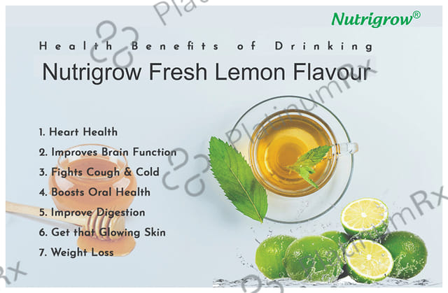 Nutrigrow Fresh Energy Drink Powder Lemon