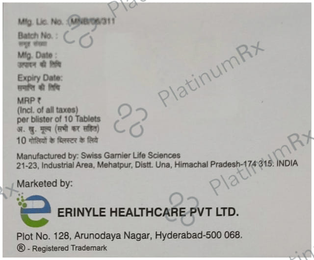 Telnyle CH 40/12.5mg Tablet 10s