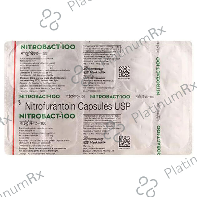 Nitrobact 100mg Capsule 10s