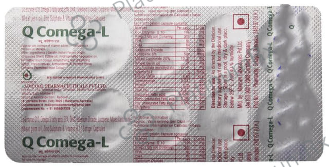 Q Comega L Soft Gelatin Capsule 10s