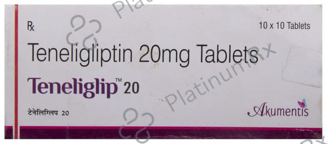 Teneliglip 20mg Tablet 10s
