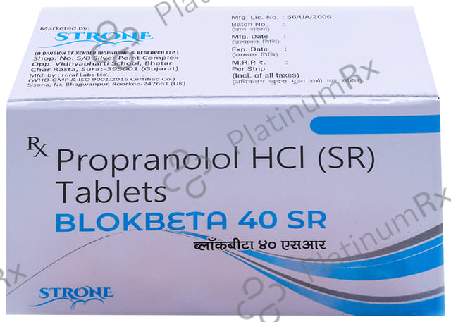 Blokbeta 40mg SR Tablet 10s
