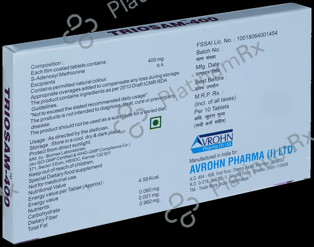 Triosam 400 Tablet