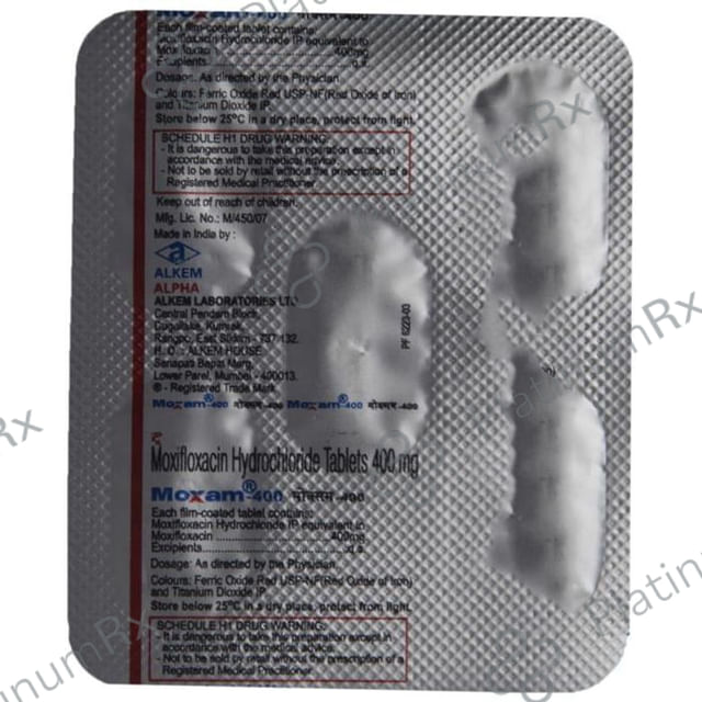 Moxam 400mg Tablet 5s