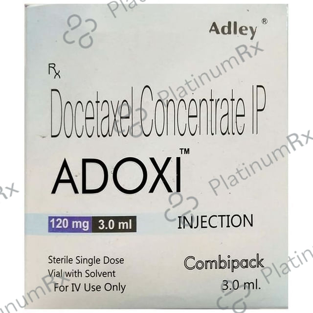 Adoxi 120mg Injection Combipack 3ml