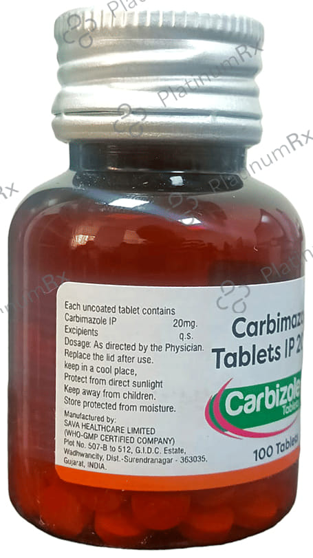 Carbizole 20mg Tablet 100s