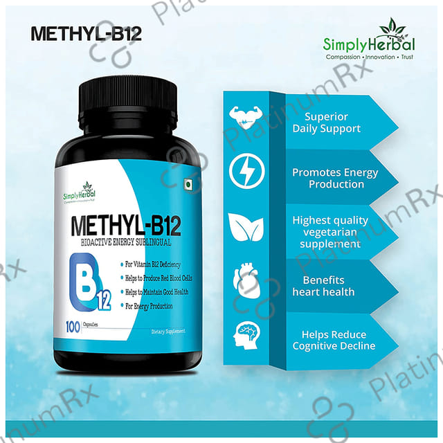 Simply Herbal Methyl-B12 Capsule