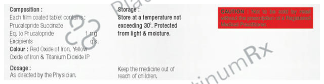 Pruvamp 1mg Tablet 10s