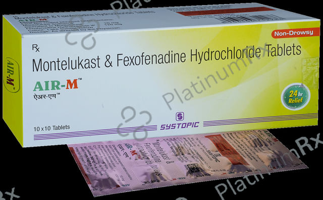 Air M 120/10mg Tablet 10s