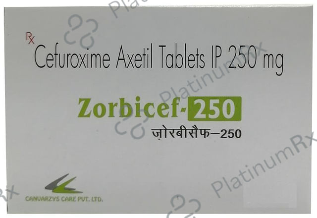 Zorbicef 250 Tablet