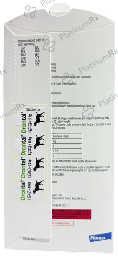 Drontal Plus Tasty Pet Tablet
