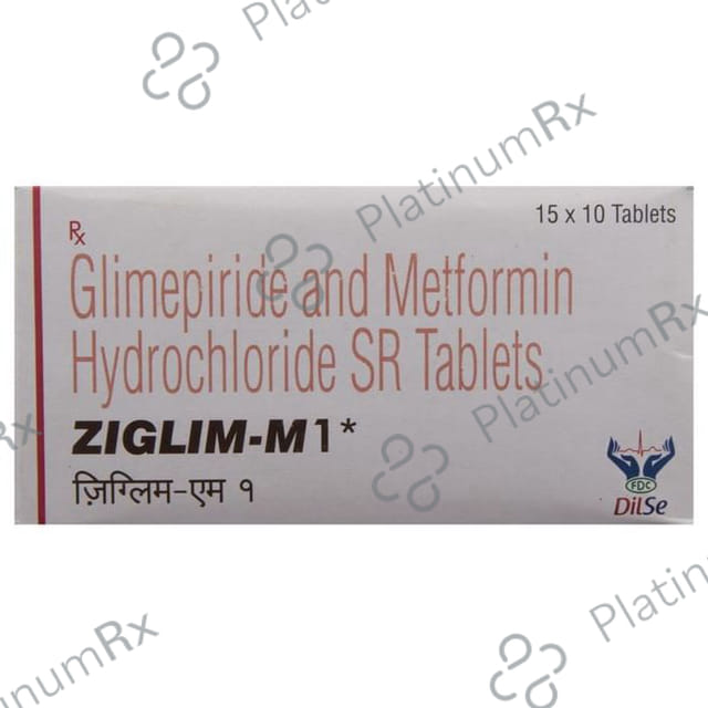 Ziglim M1 1/500mg Tablet PR 10s