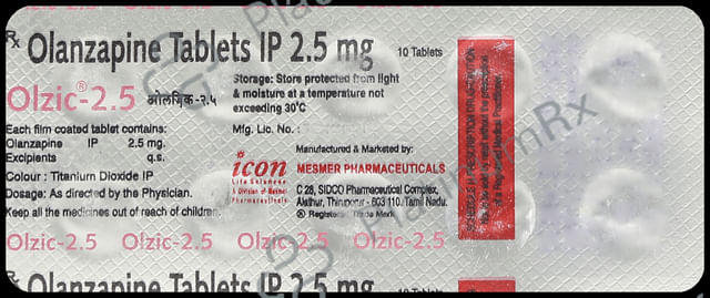 Olzic 2.5mg Tablet 10s
