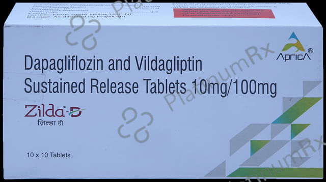 Zilda D 10/100mg Tablet 10s