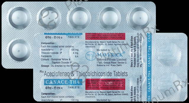 Canace TH 4/100mg Tablet 10s