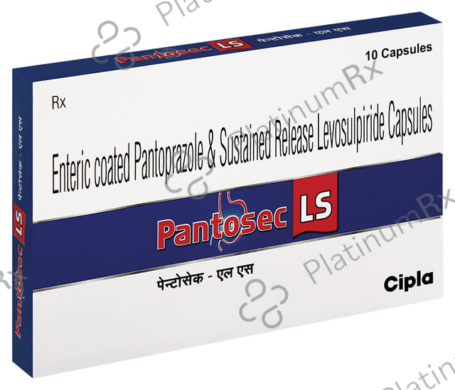 Pantosec LS 75/40mg Capsule SR 10s